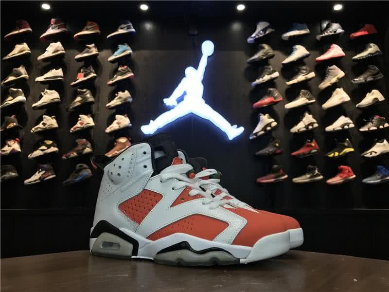 Air Jordan 6 Gatorade White And Orange Men 7