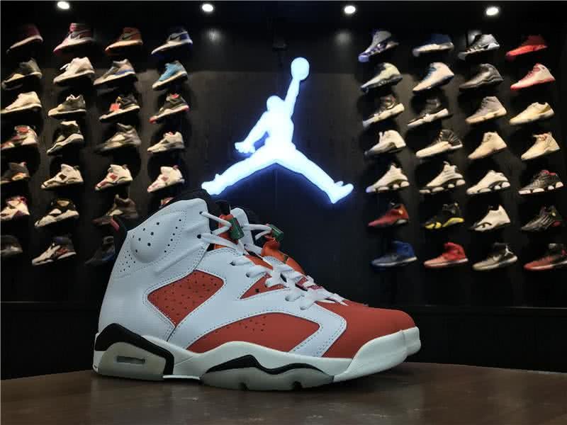 Air Jordan 6 Gatorade White And Orange Men 8