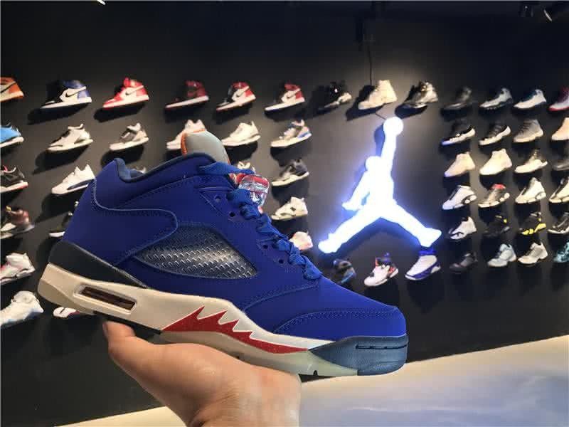 Air Jordan 5 Bronze Blue Men 1