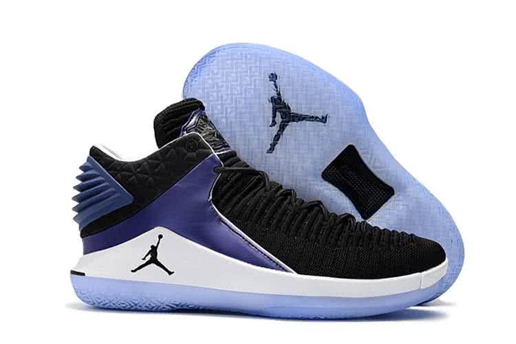 Air Jordan 32 Black And Blue Men 1