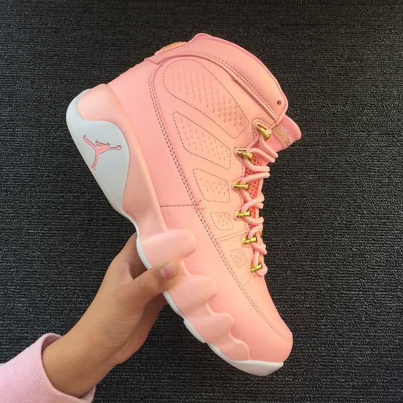 Air Jordan 9 Pink Women 3