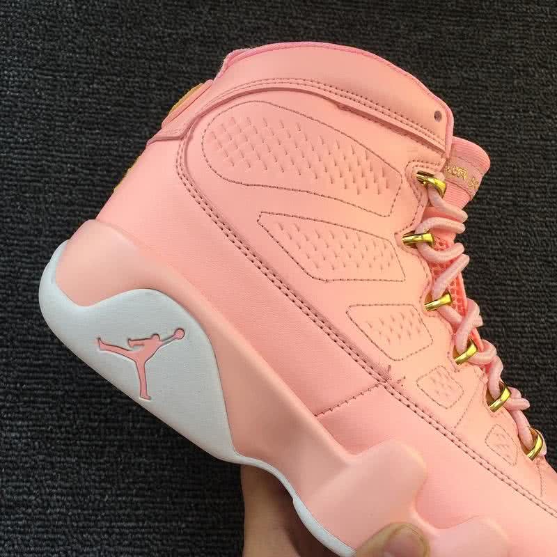 Air Jordan 9 Pink Women 4