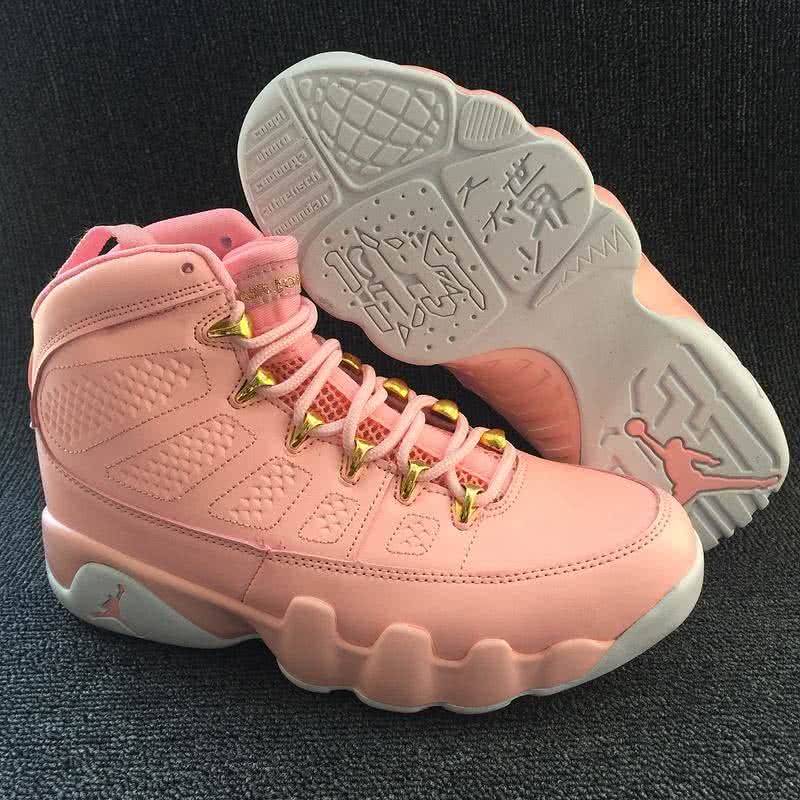 Air Jordan 9 Pink Women 1