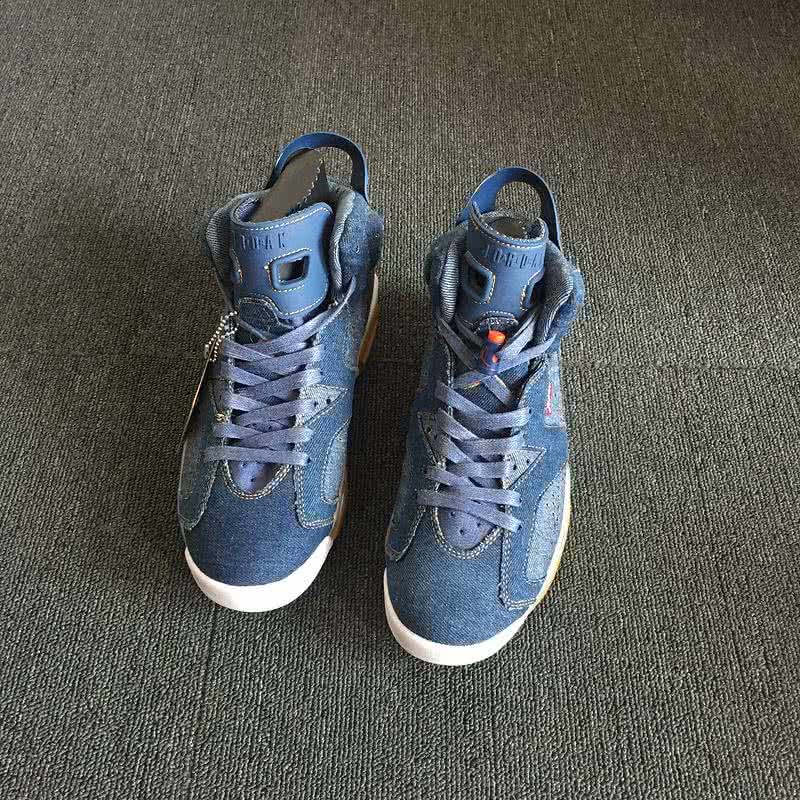 Levi’s x Air Jordan 6 Blue Men 5