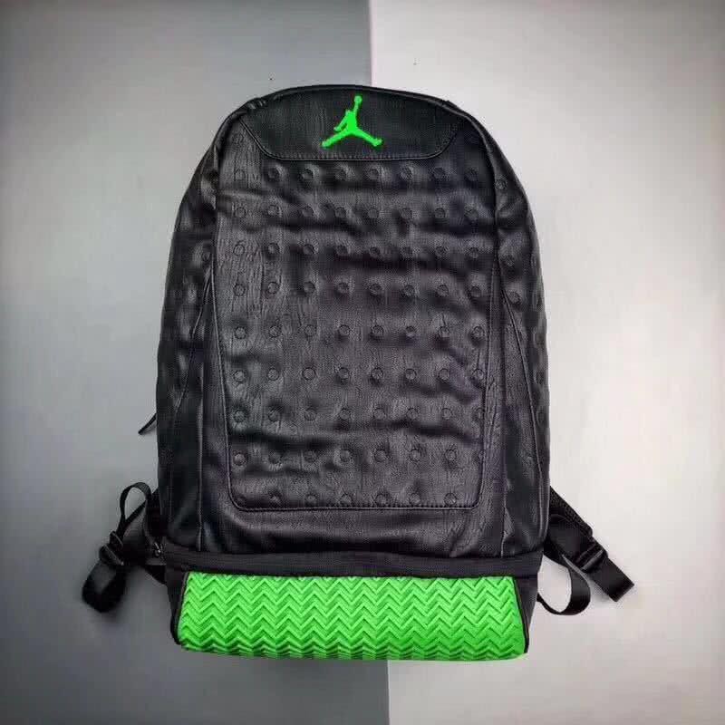 Air Jordan 33 Backpack Black And Green 1