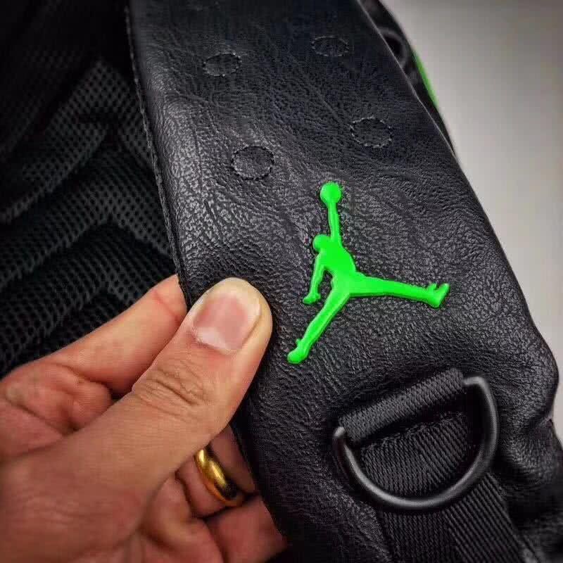 Air Jordan 33 Backpack Black And Green 4