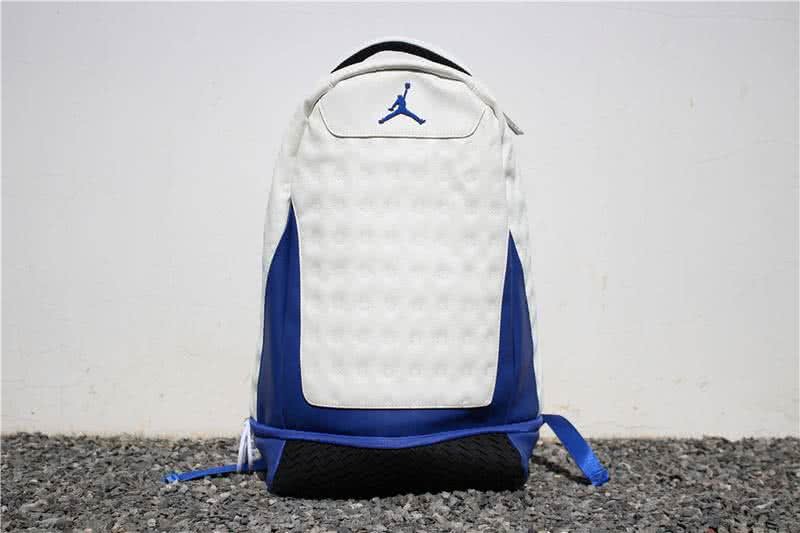 Air Jordan 13 Backpack Blue And White 2
