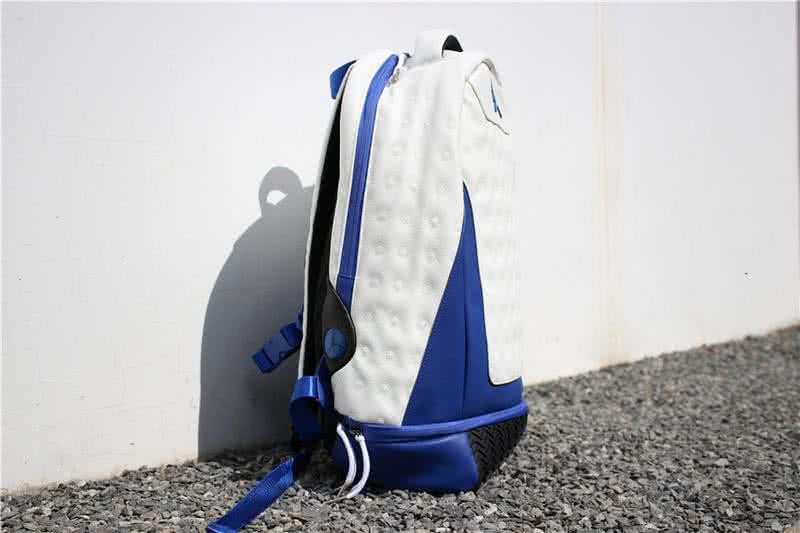 Air Jordan 13 Backpack Blue And White 1