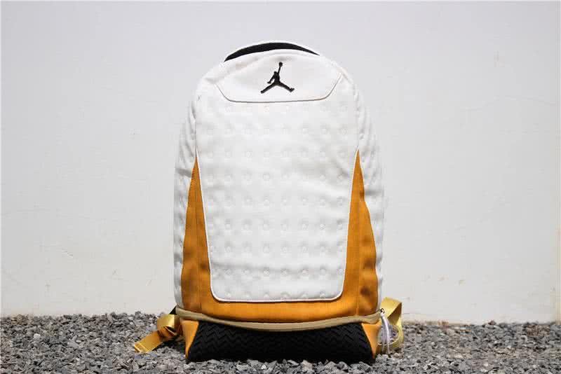 Air Jordan 13 Backpack Anthony White And Yellow 1
