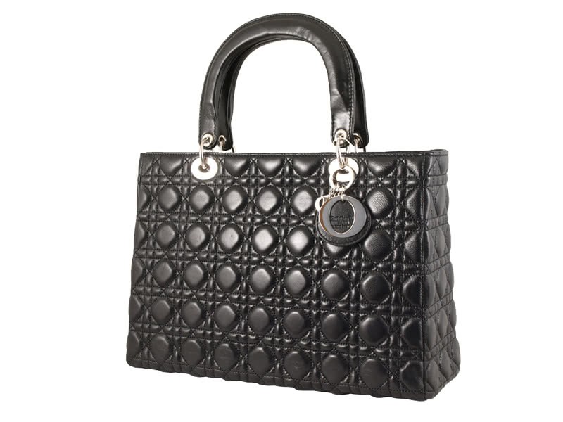 Dior Large Lambskin Bag Black 2