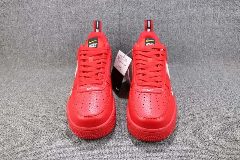 Nike Air Force 1 Low AF1 Shoes Red Men/Women 4
