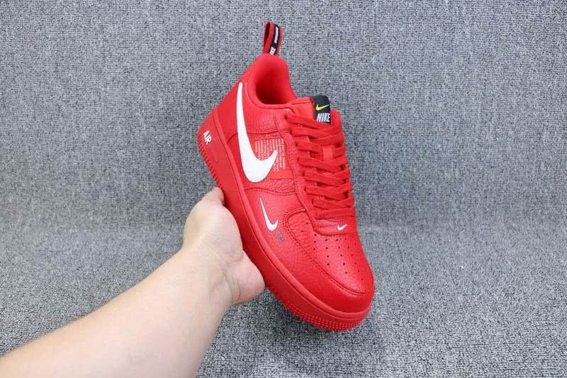 Nike Air Force 1 Low AF1 Shoes Red Men/Women 6
