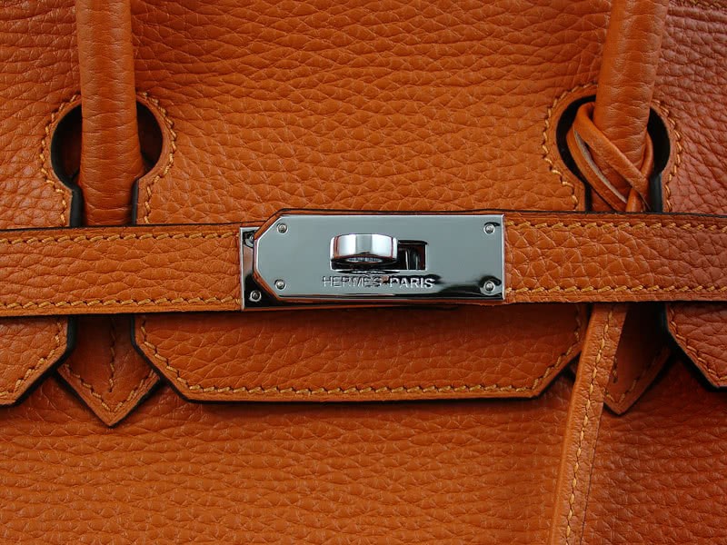 Hermes Birkin 30 Togo Leather Orange 9