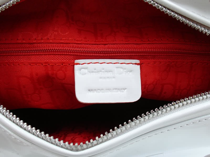 Dior Cannage Bag White 10
