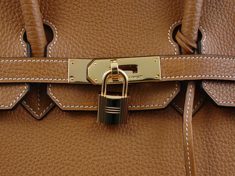 Hermes Birkin 30 Togo Leather Tan 6