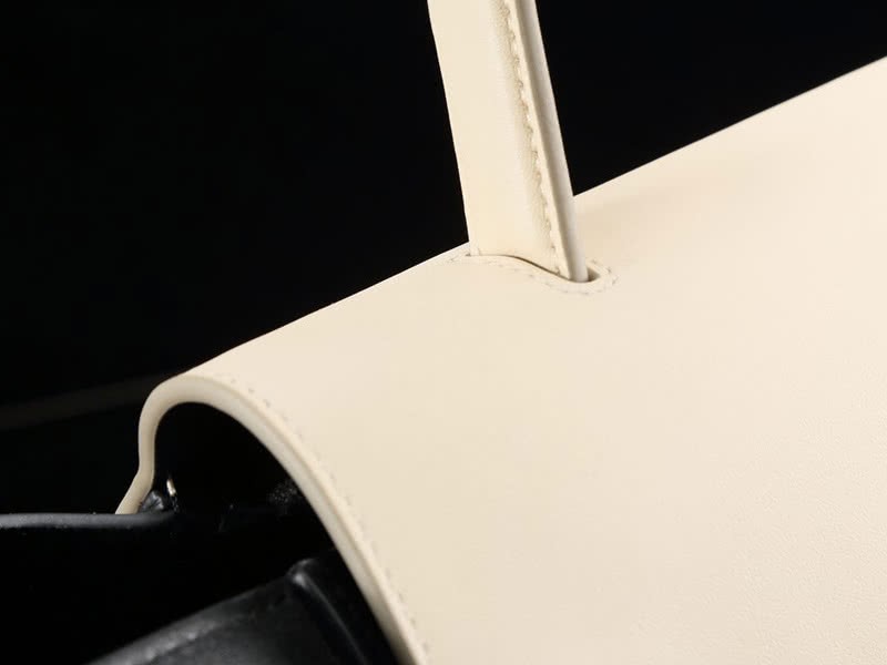 Celine Mini Belt Bag Smooth Calfskin Black With Beige 8