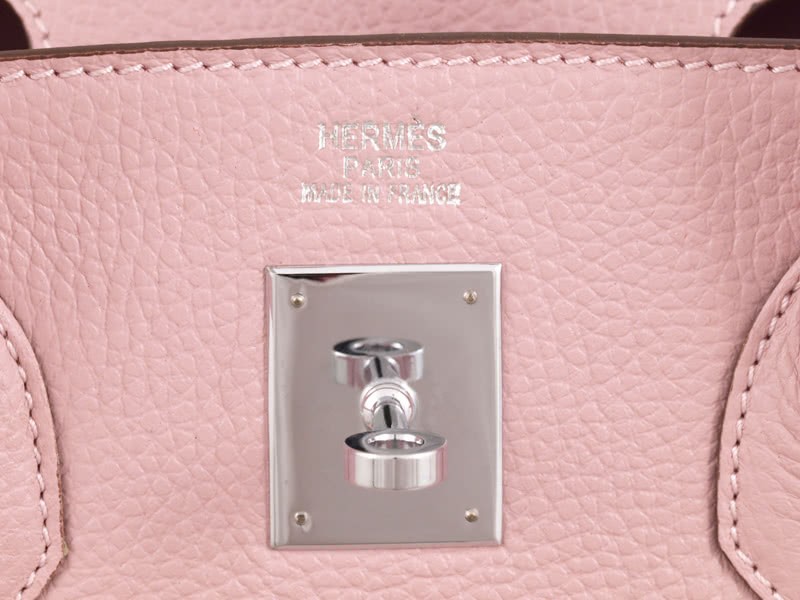 Hermes Birkin 35cm Togo Clemence Light Pink 9