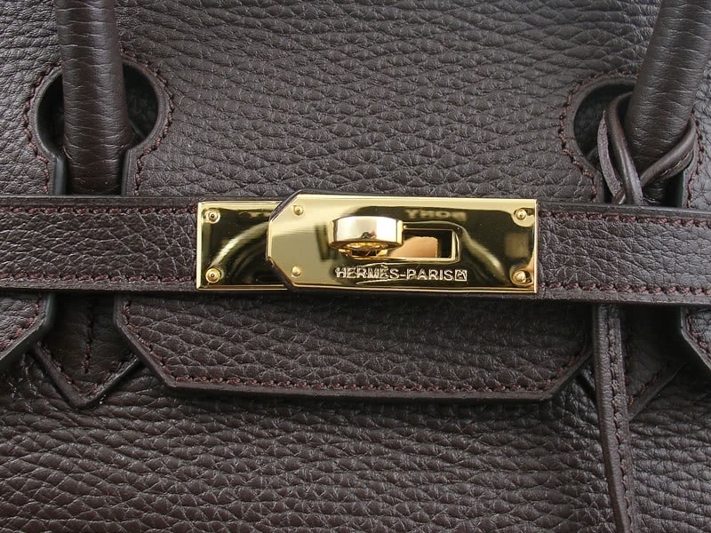 Hermes Birkin 30 Togo Leather Chocolate 9