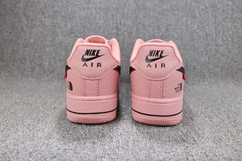 Nike Air force 1 x Supreme x The North Face Shoes Pink Women 3
