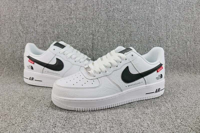 Nike Air force 1 x Supreme x The North Face Shoes White Men/Women 3