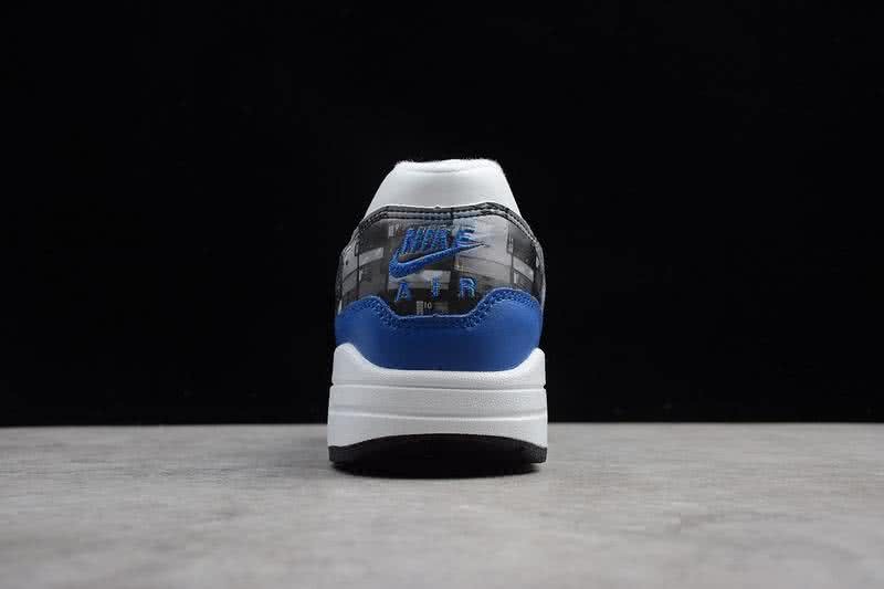 Nike Air Max 1 White Blue Shoes Men 6