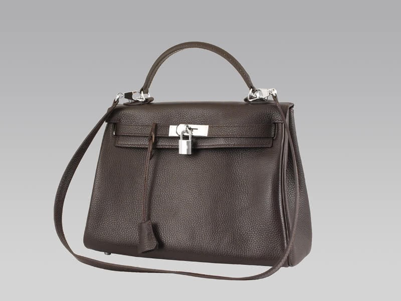Hermes Kelly 32cm Togo Leather Chocolate 2