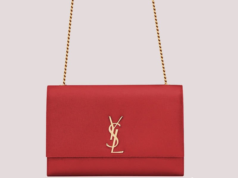 Saint Laurent Ysl Large Kate Chain Bag Red H-yslshsg073330md4 1