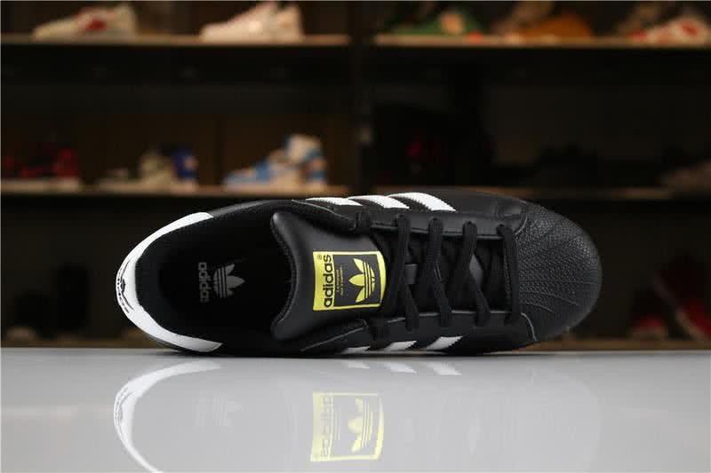 Adidas SUPERSTAR Sports Shoes Black  Men/Women 4