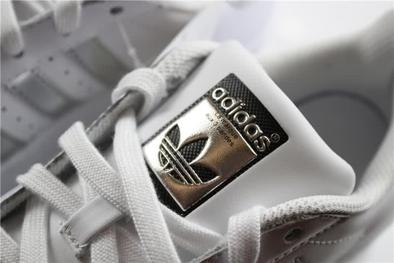 Adidas SUPERSTAR Sports Shoes  White/Silver Men/Women 6