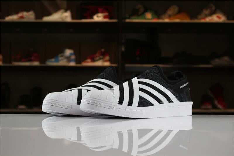 Adidas Superstar Slipon W S Zebra Stripe White Sole Men And Women 1