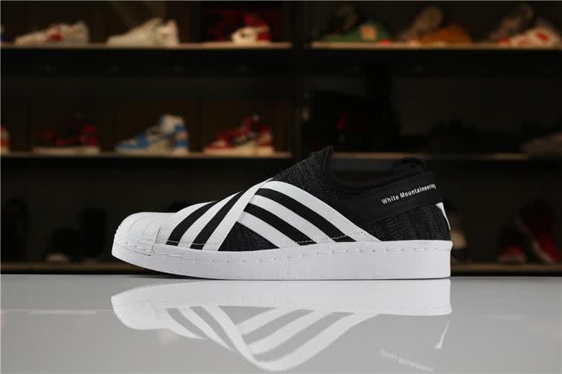 Adidas Superstar Slipon W S Zebra Stripe White Sole Men And Women 2