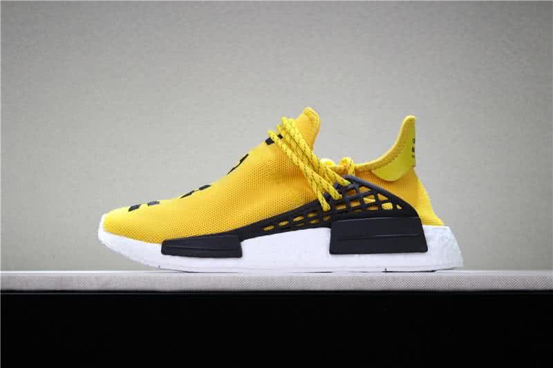 Adidas PW Human Race NMD Yellow Black And White Men And Women 2