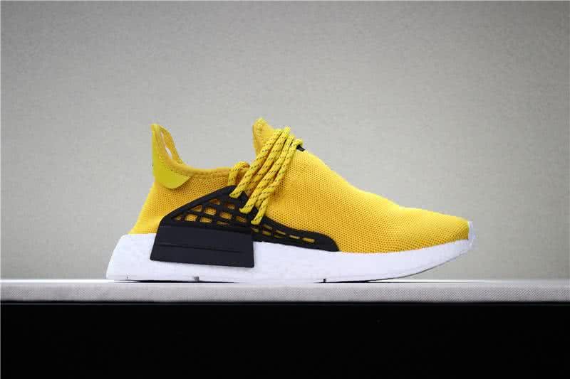 Adidas PW Human Race NMD Yellow Black And White Men And Women 3