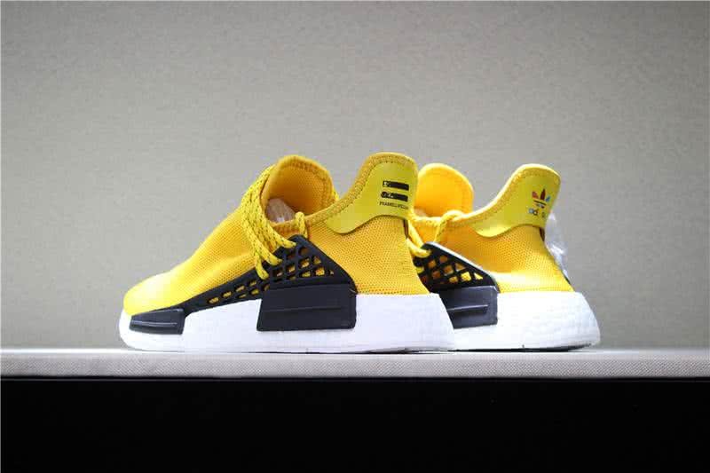 Adidas PW Human Race NMD Yellow Black And White Men And Women 5