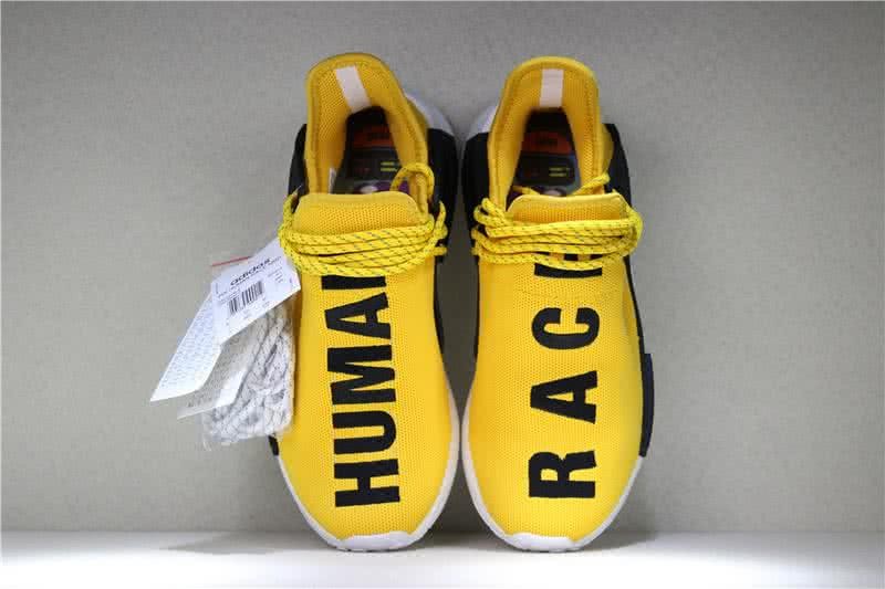 Adidas PW Human Race NMD Yellow Black And White Men And Women 7
