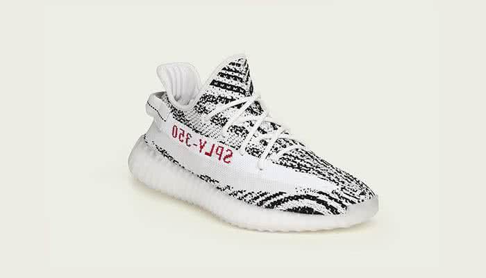 Adidas Yeezy 350 V2 Zebra Kids White/Black 3