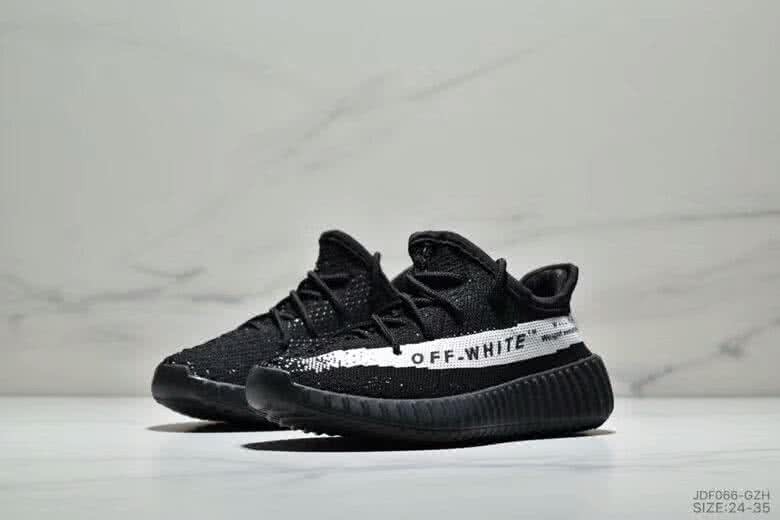 Adidas Yeezy 350 V2 Kids Black/White 6