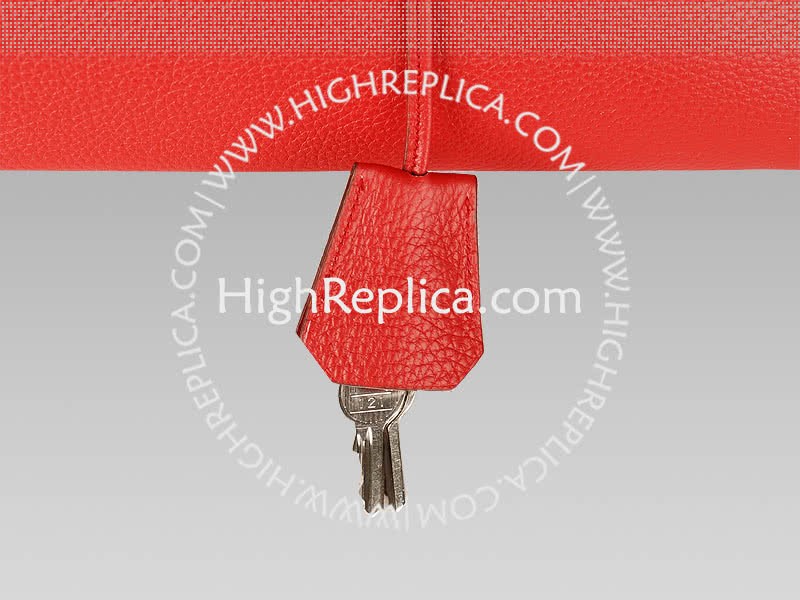 Hermes Birkin Jpg 42cm Togo Leather Red 7