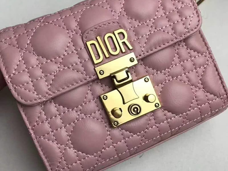 Dior Dioraddict Mini Lambskin Bag Pink 4