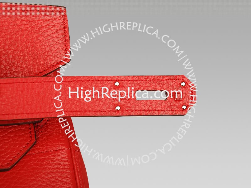 Hermes Birkin Jpg 42cm Togo Leather Red 12