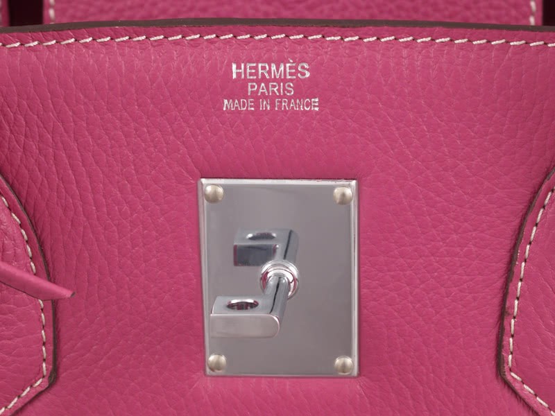 Hermes Birkin Jpg 42cm Togo Leather Pink 9