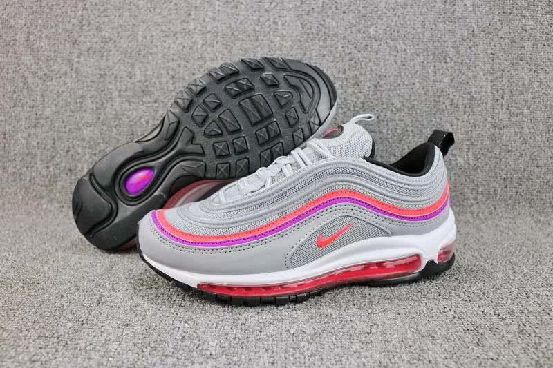 Nike Air Max 97 OG Women Grey Pink Shoes 1