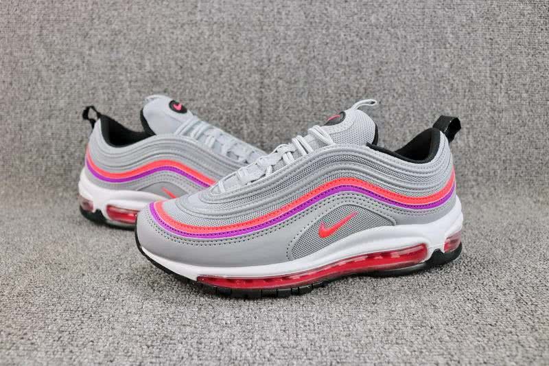 Nike Air Max 97 OG Women Grey Pink Shoes 2