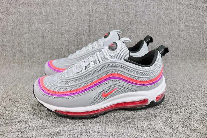 Nike Air Max 97 OG Women Grey Pink Shoes 8