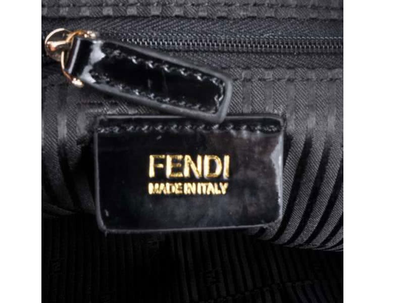 Fendi Mia Leopard Top Handle Bag 7