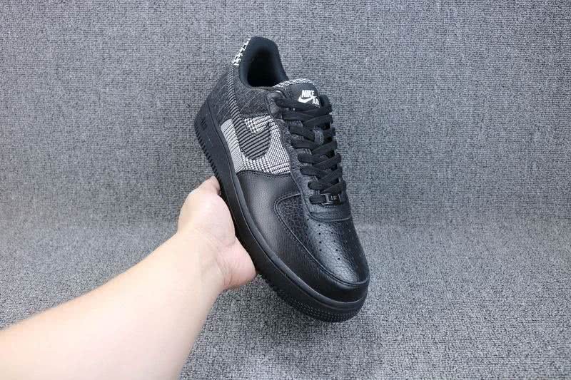 Nike Air Force 1 Low Shoes Black Men 6