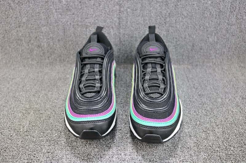 Nike Air Max 97 Women Black Purple Shoes 4