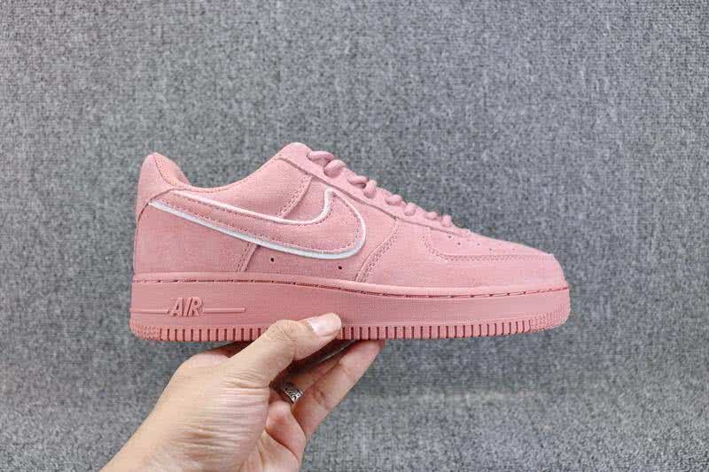 Nike Air Force 1 Low Shoes Red Women 5