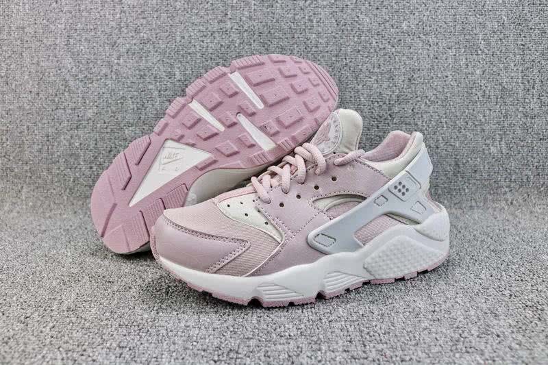 Nike Air Huarache Women White Pink Shoes 1