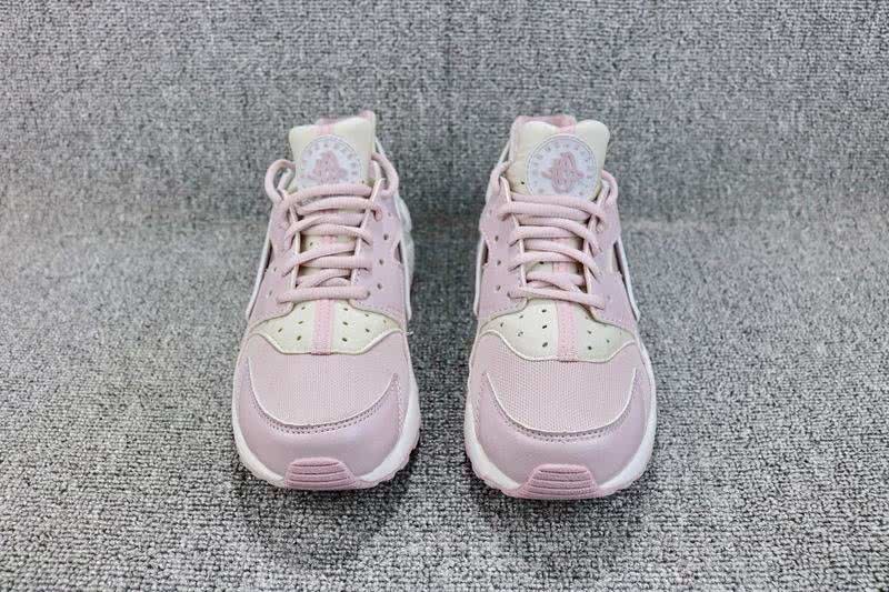 Nike Air Huarache Women White Pink Shoes 4